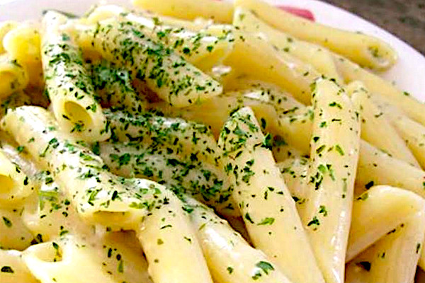 creamy cheese penne